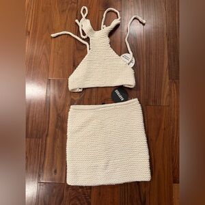 Babyboo Knit two piece set brand new with tags